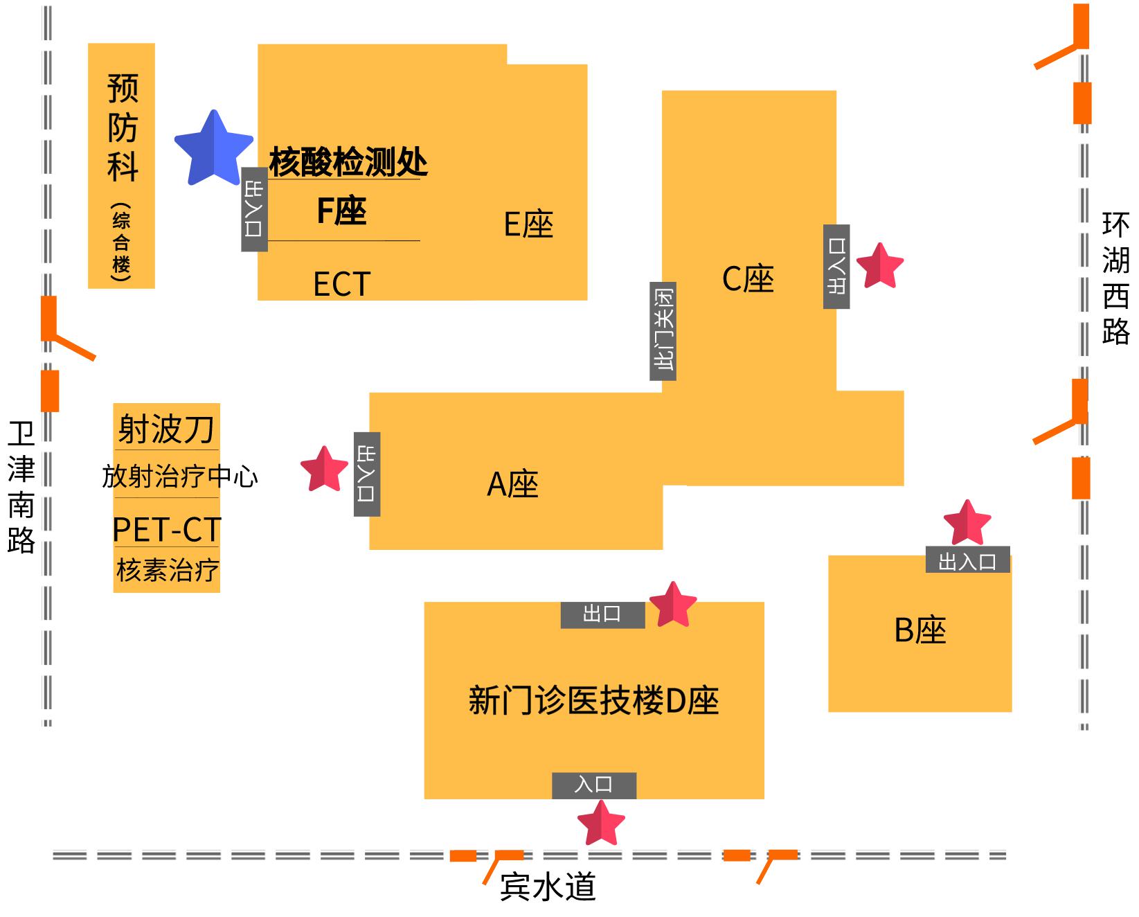 天津肿瘤医院地图图片