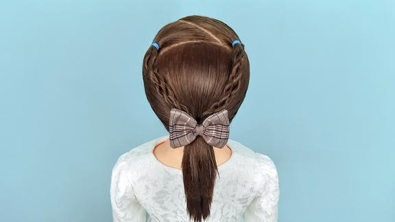 让你轻松上手的小学生两股辫编发家有女儿的辣妈们收藏起来吧