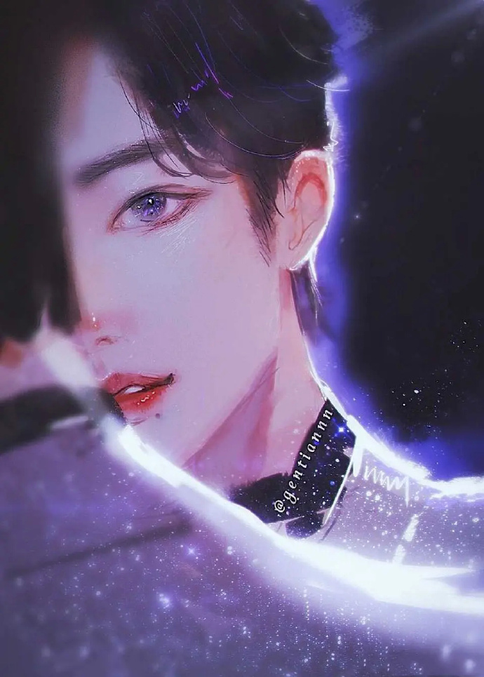 肖战动漫饭绘合集,标准的小说男主!撕漫男本男