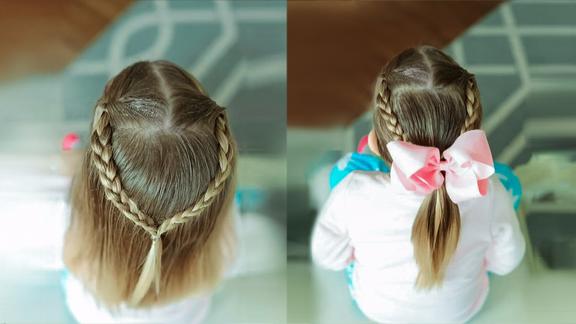 2017秋季必备3款简单省时的幼儿扎发儿童发型绑扎方法视频