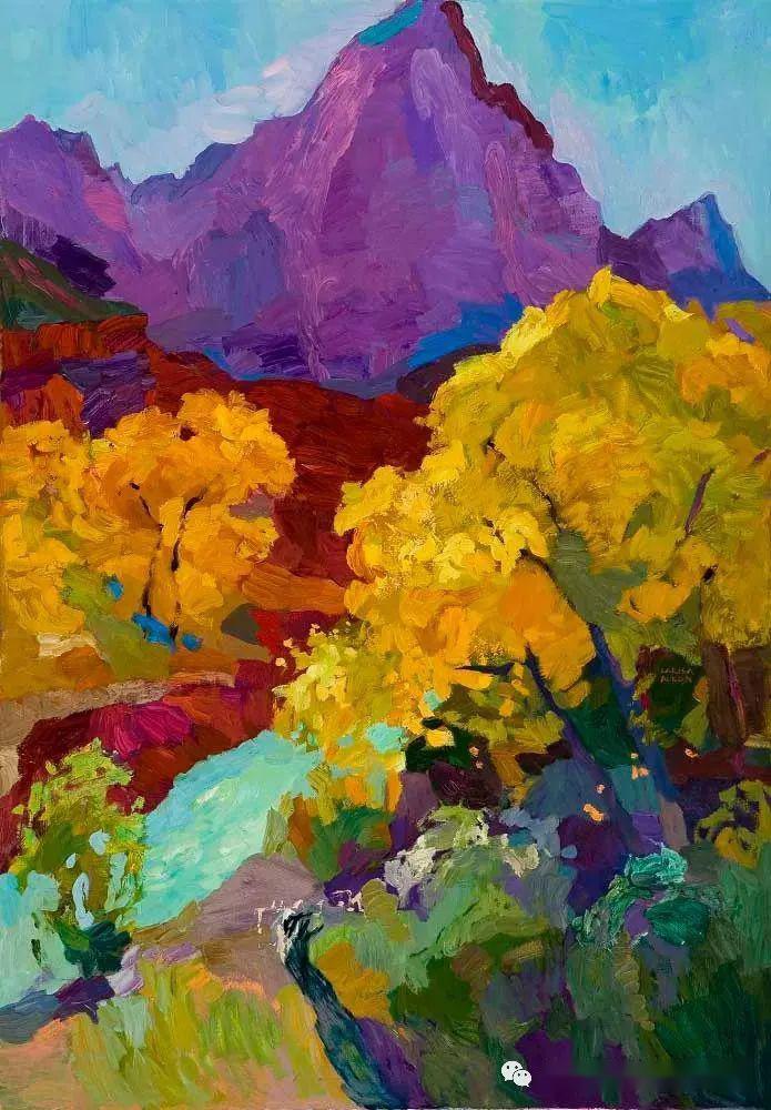 拉脱维亚画家拉里莎奥孔绘画作品欣赏