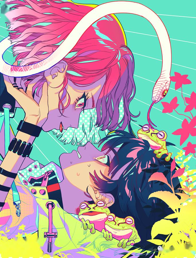 高纯度色彩暴击爱死了这妖性十足的画风7game