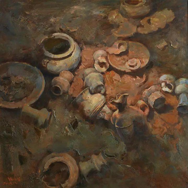 吴国祥 文明之源赵峰 曝书竹影沈中 梅花古庵盛育 绮园春晓朱小龙