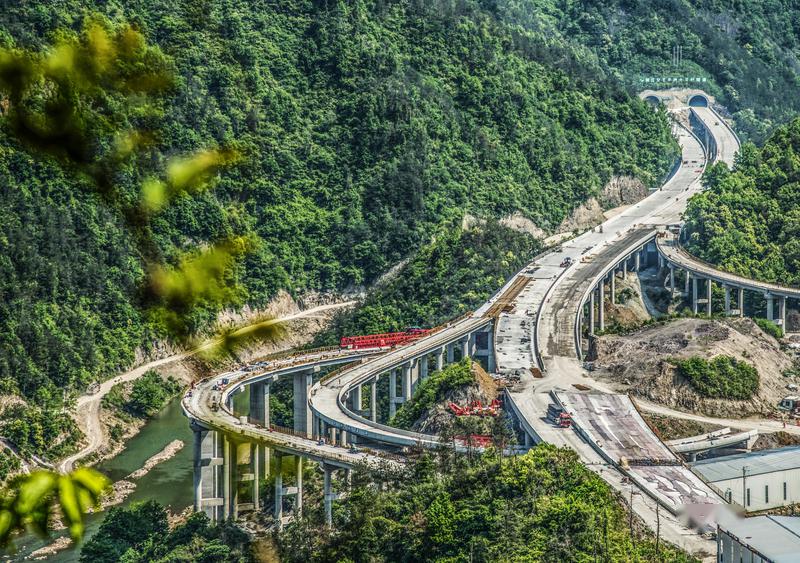 这条高速公路磐安段有望九月建成通车!_杭绍台