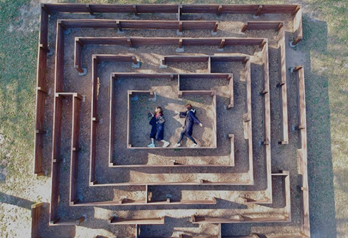 五大迷宫美照这样拍超疗愈_公园