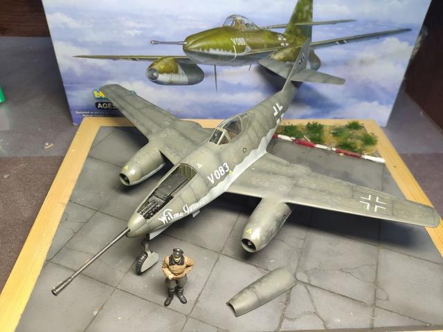 模玩秀元首黑科技me262大炮鸟