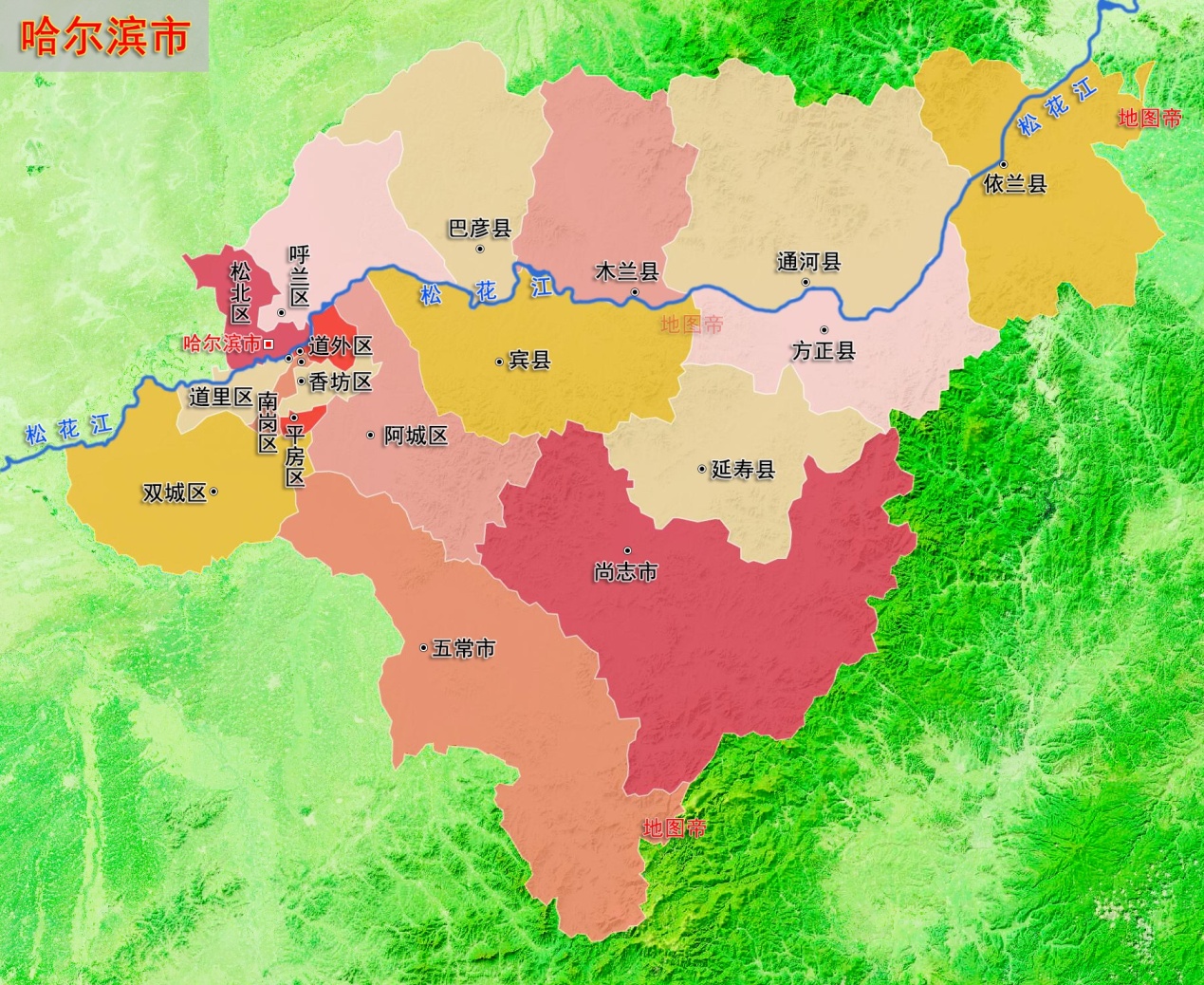 黑龙江依兰地图图片
