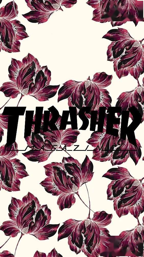 thrasher火焰壁纸高清图片