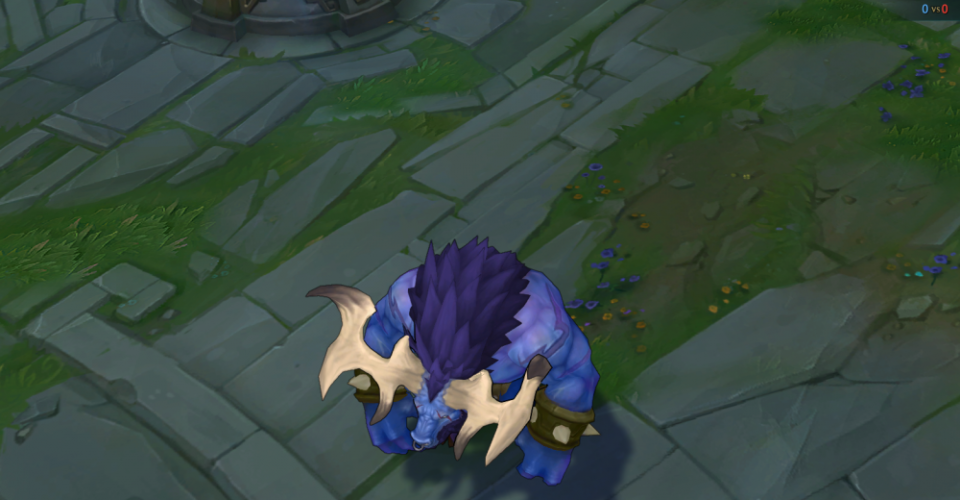 可是牛头有一个非常不错的巨角幻兽皮肤,重做之前这个皮肤还可以,可是