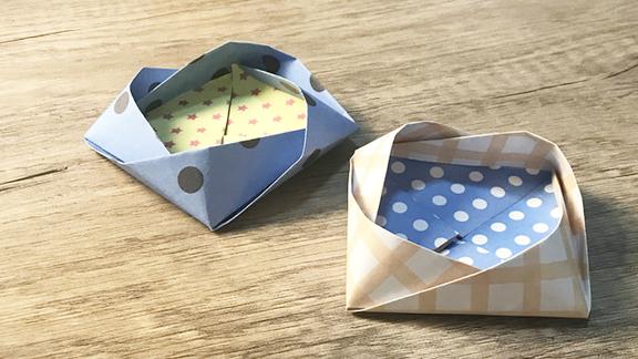 一款十分简单又实用的果盒折纸几步就能完成这个折纸