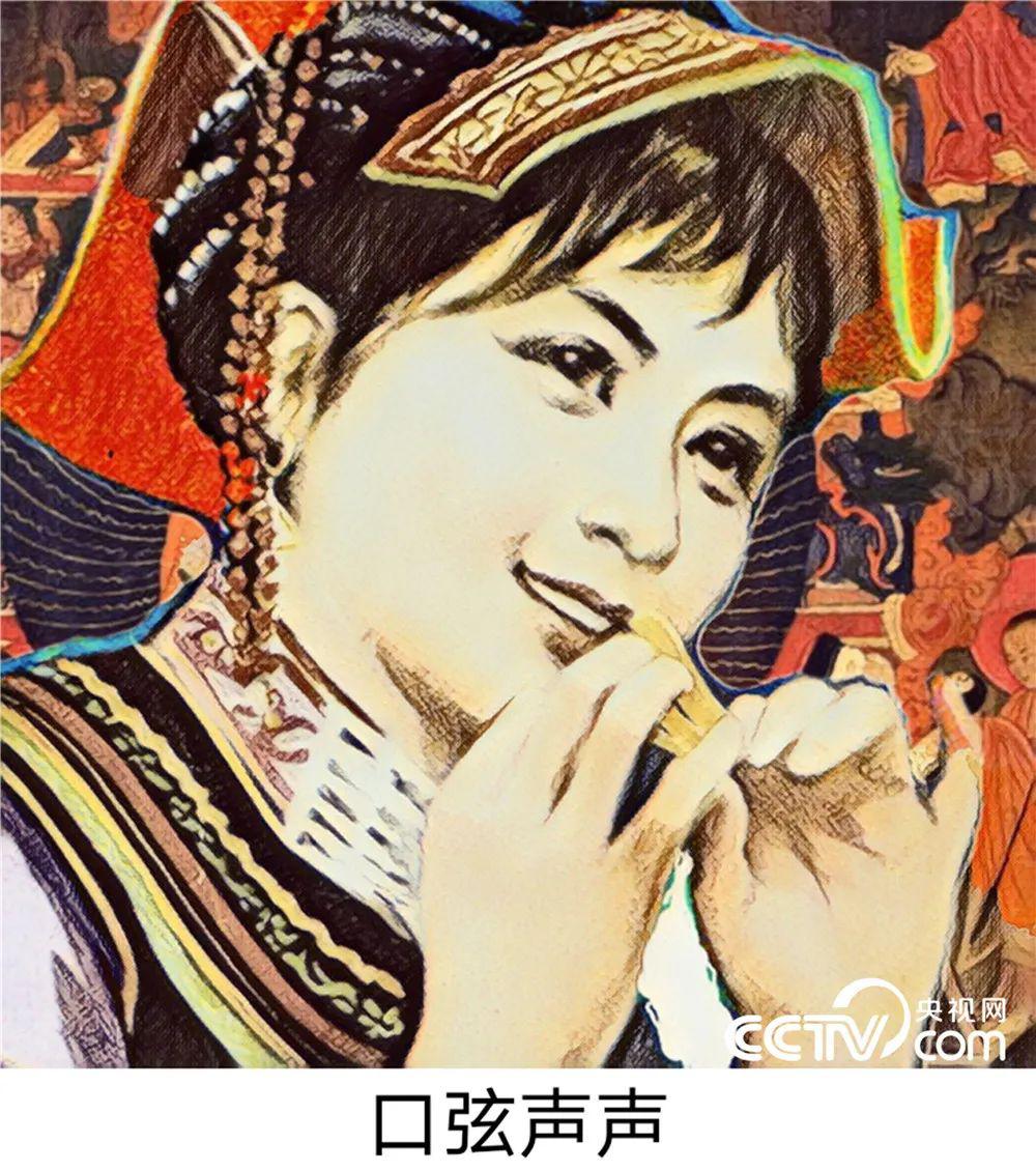 cctv.com丨彝族画家沙马拉毅彝画选登