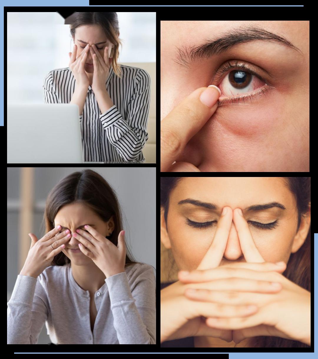 但是时间长了就会感觉眼睛酸胀又干涩, 甚至出现浮肿.