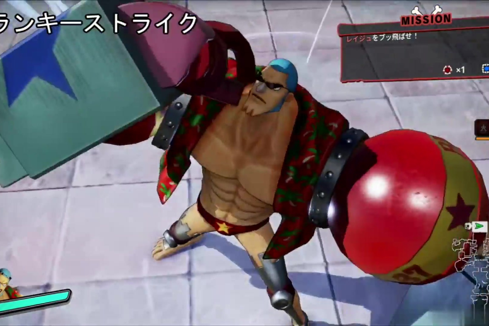 海贼无双4改造人弗兰奇全技能动作赏析