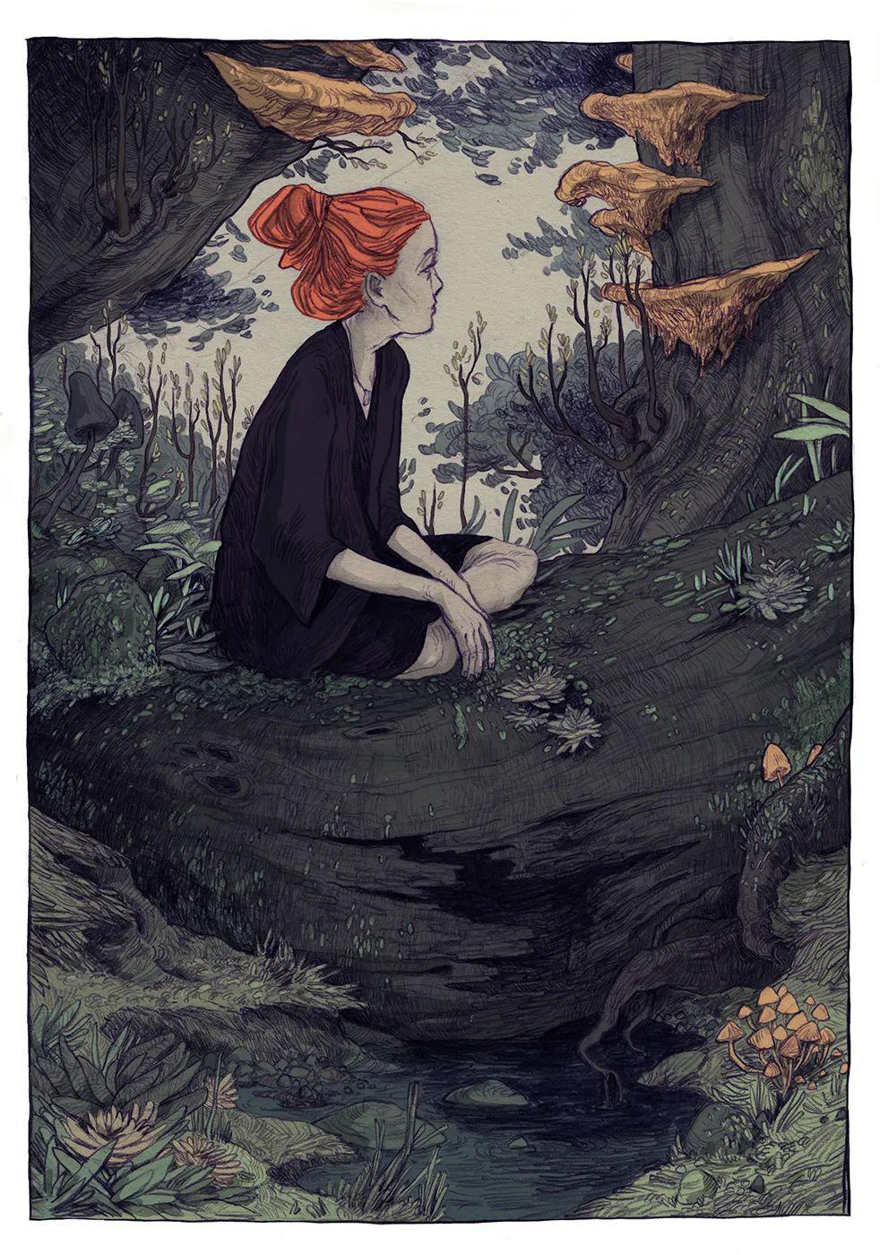 德国插画师thomkemeyer线条与色彩