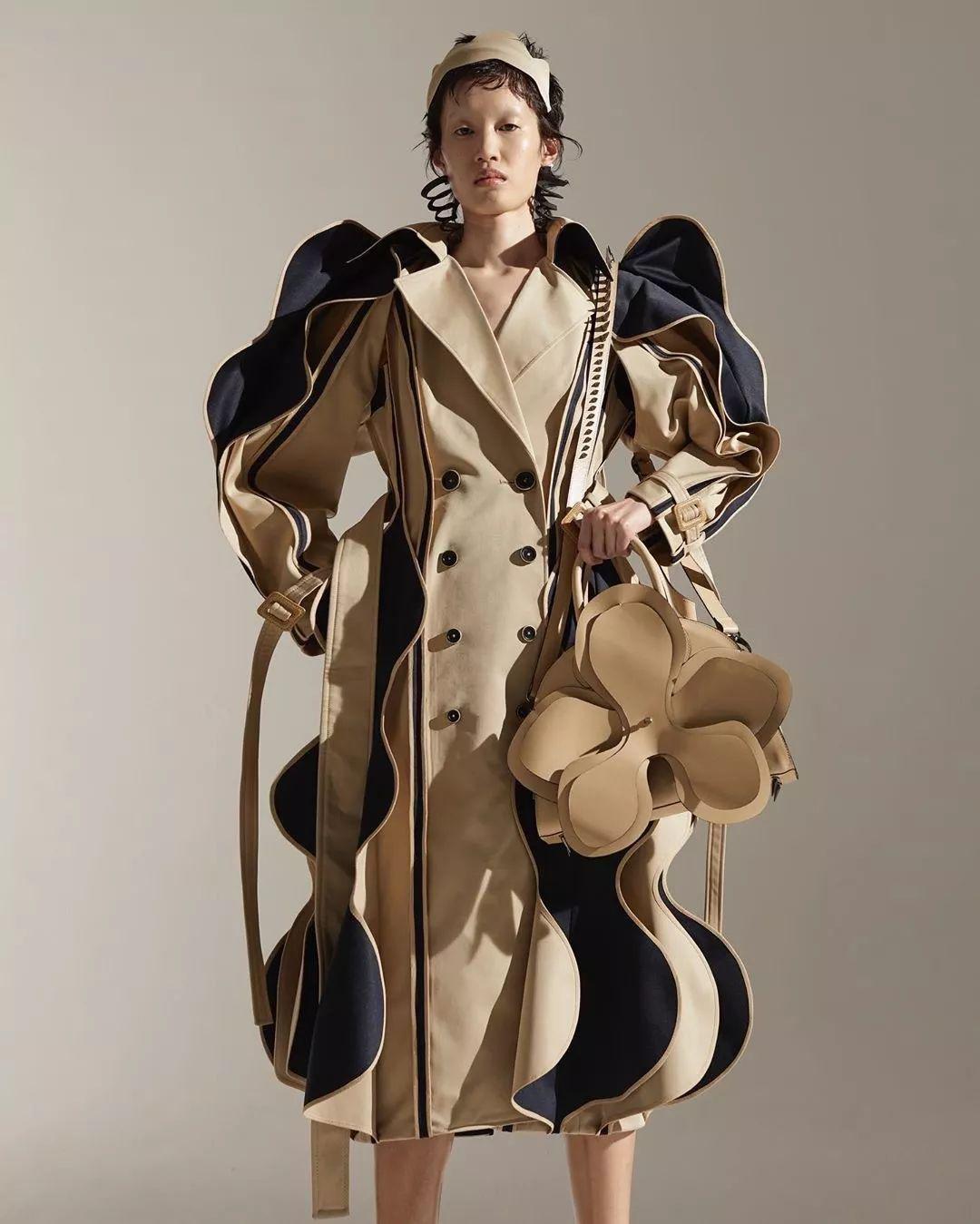 廓形灵感|时装上绽放的花花花花仙子立体廓形,美到心颤的大波浪设计与