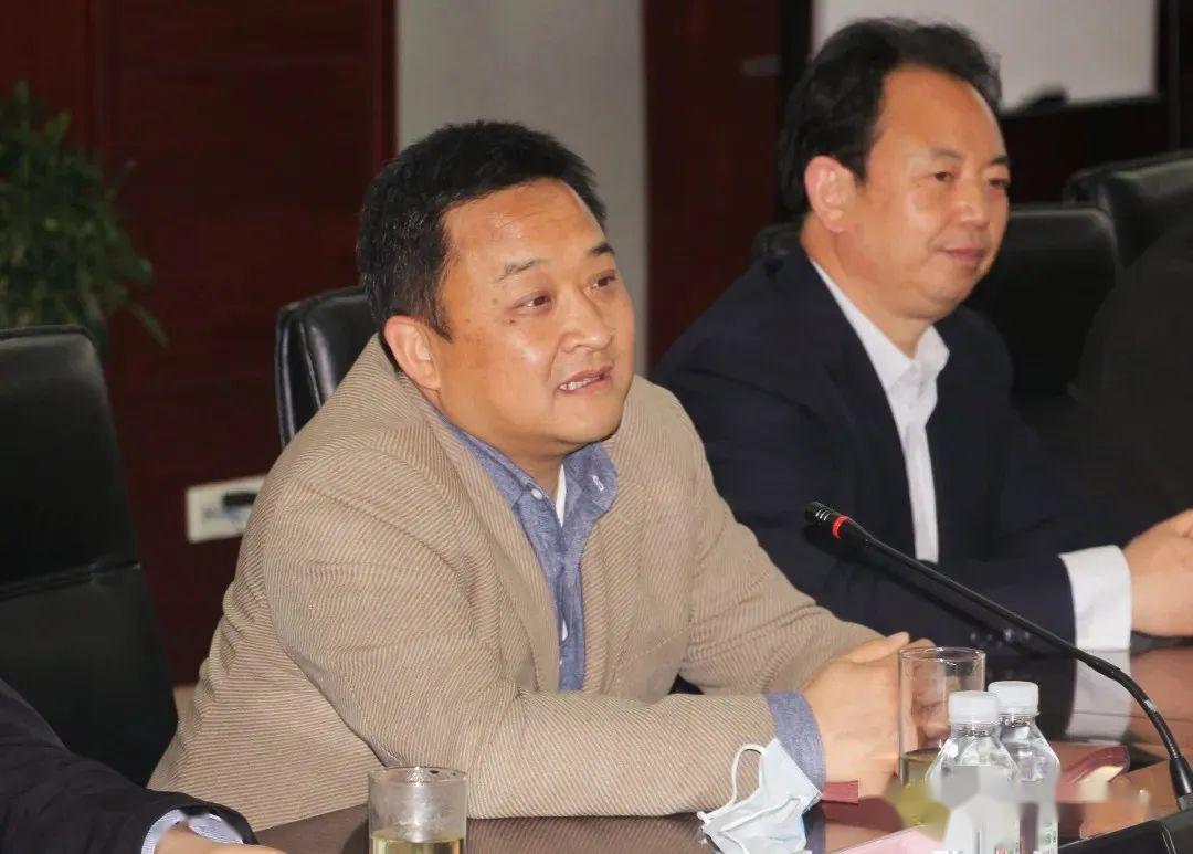 四川省绵阳市游仙区区委书记江彬一行访问五洲新春