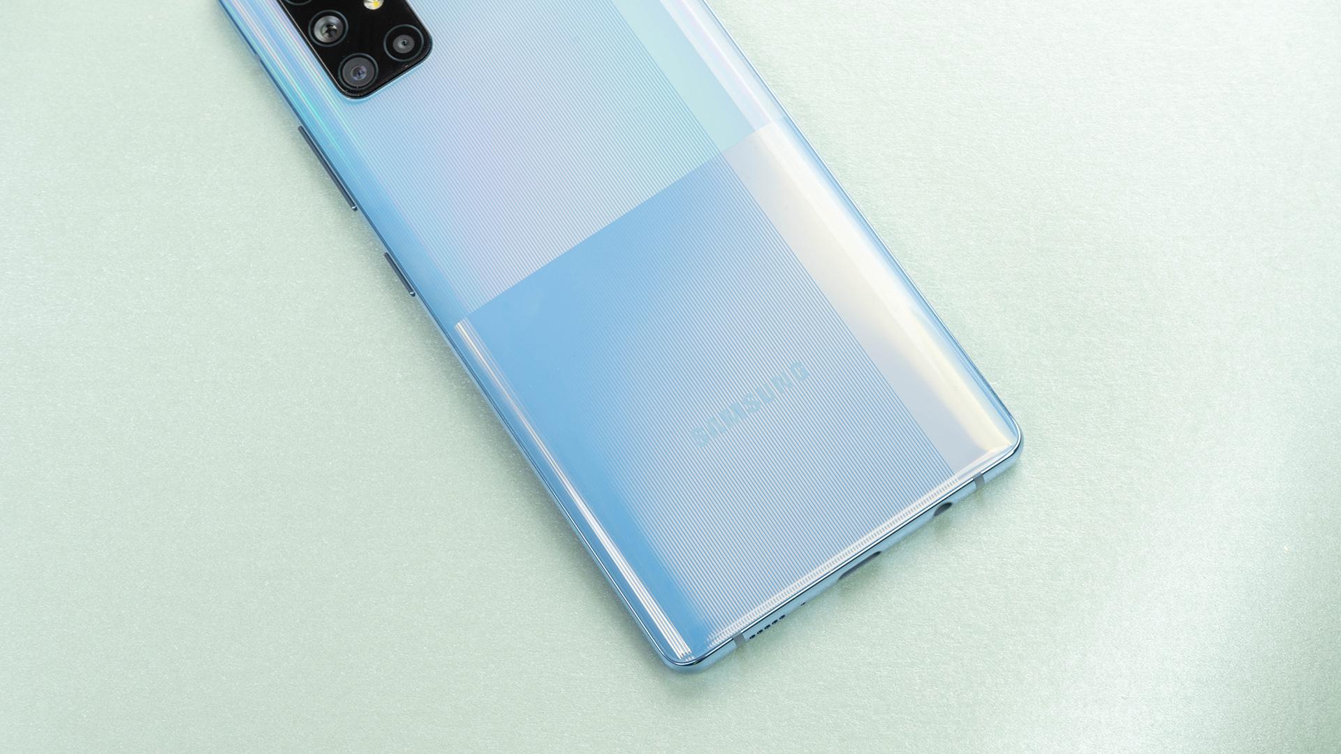 轻薄时尚 5g潮流单品 三星galaxy a71 5g图赏