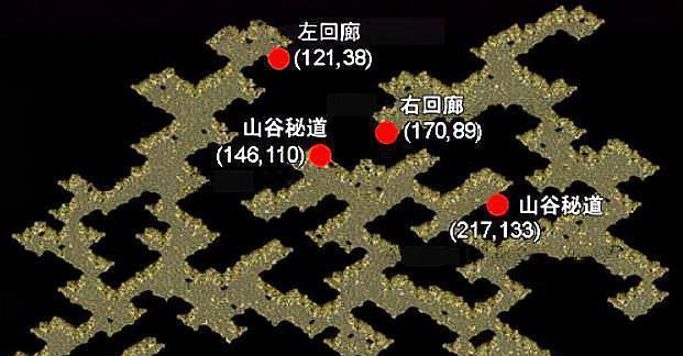 传奇3赤月山谷地图图片