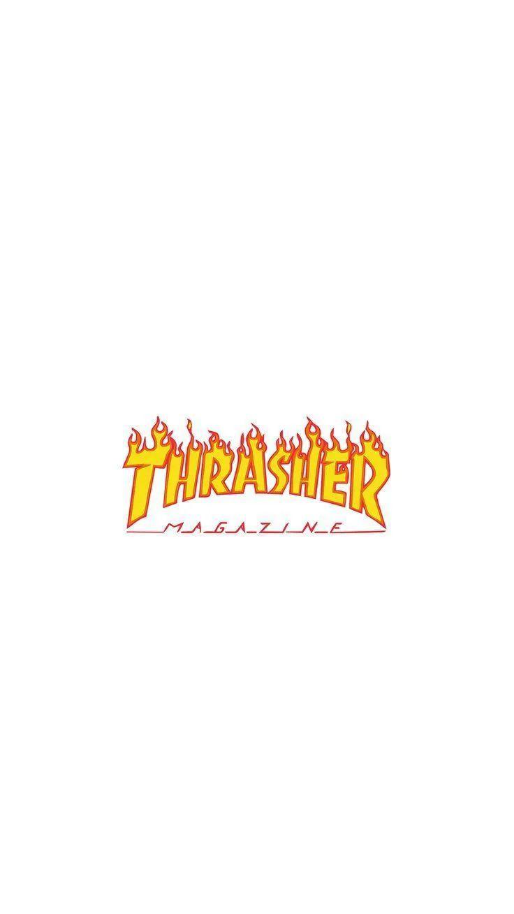 thrasher火焰壁纸高清图片