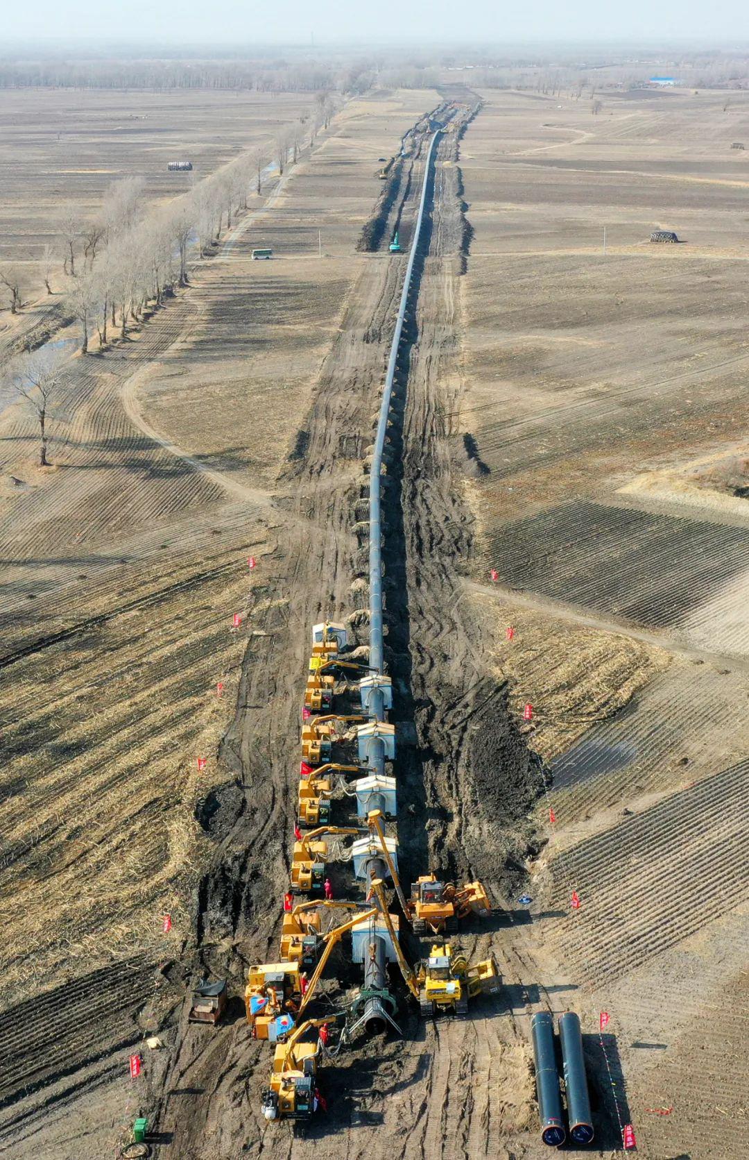 助力复工复产中俄东线天然气管道工程按下加速键
