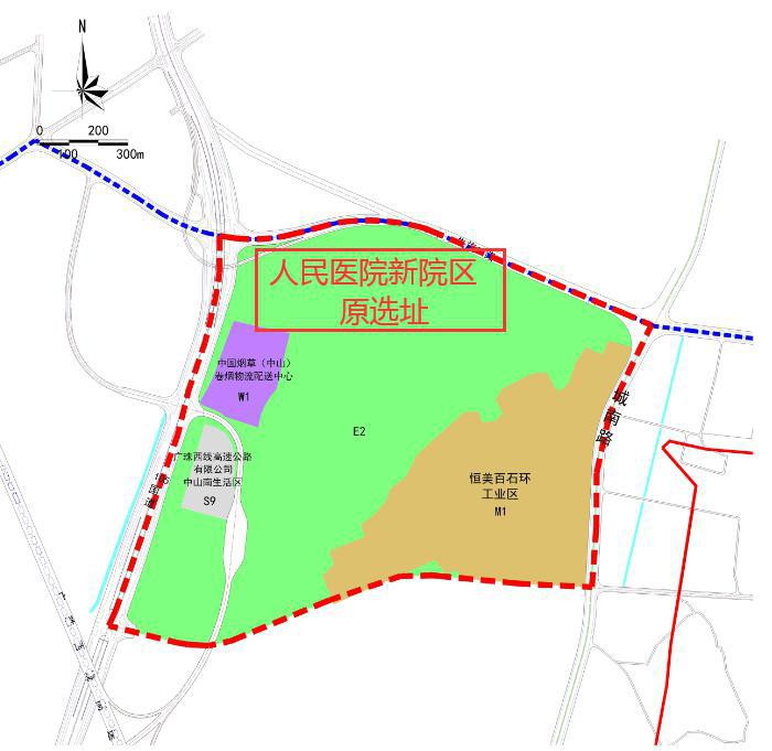 公示中山人民医院新院区另有选址南区原选址将建科技创新园