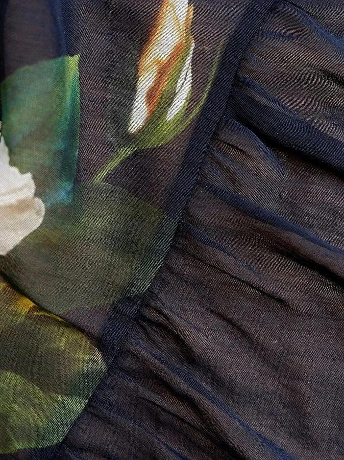 加工|俊美人台小董/精致雪纺连衣裙腰间抽褶的处理方法