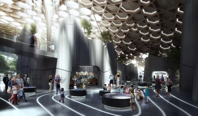 昆明绽放"水绒花"!国家植物博物馆国际竞赛中标方案_建筑事务所