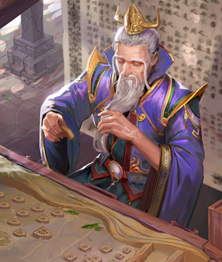 三国杀中的狠人程昱,万能两点诠释狠在何处!_伏兵