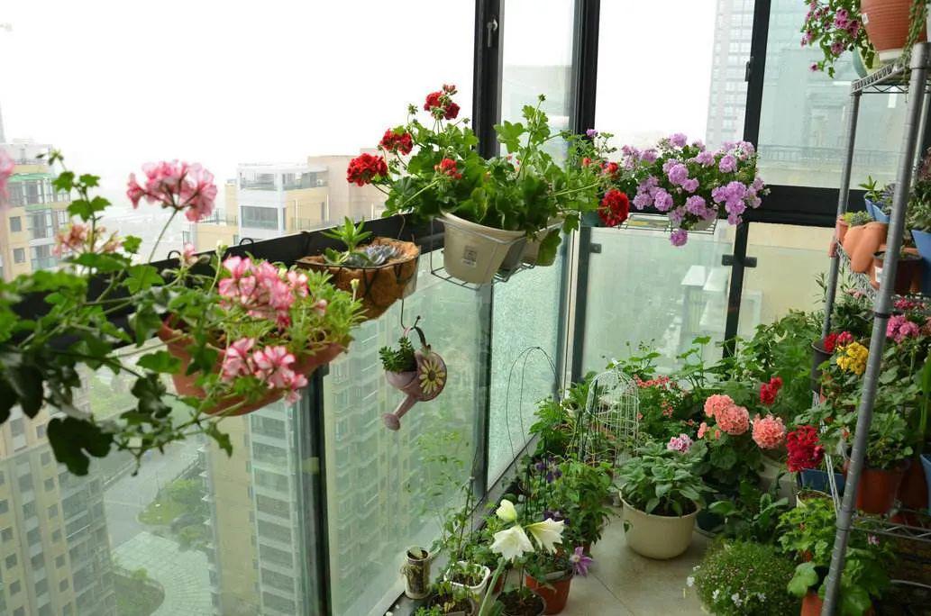 宽境阳台惬意人生锦绣江山宽待生活