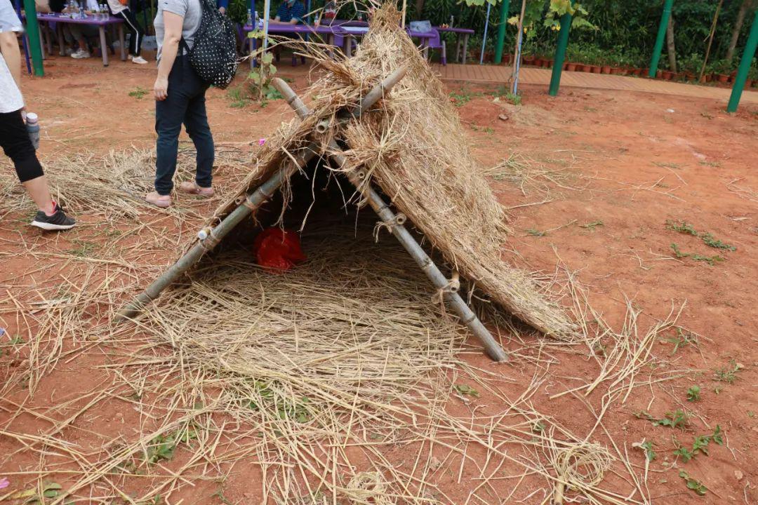 无字部落"建筑"科普体验官劳动实践搭建活动