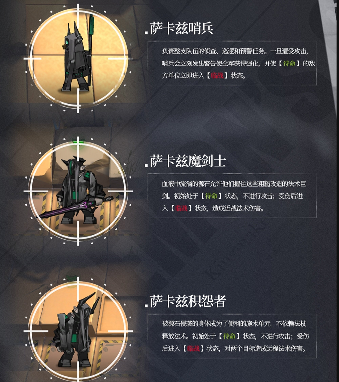 在新的活动当中,法伤敌军它又来了,萨卡兹魔剑士以及萨卡兹积怨者