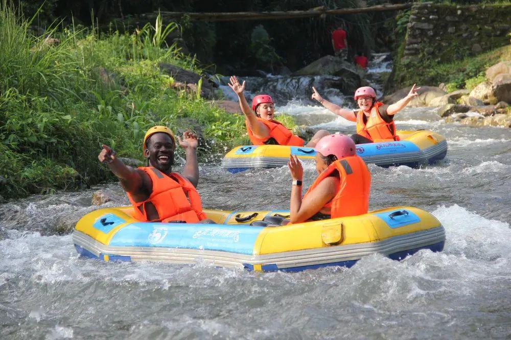 阳朔龙颈河漂流4月24日开漂啦与山水作伴春暖花开约起来