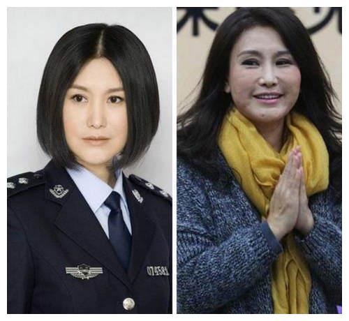 被譽為最美警花,大23歲老公離世數次哭昏,今51歲臉凹凸不平_王茜