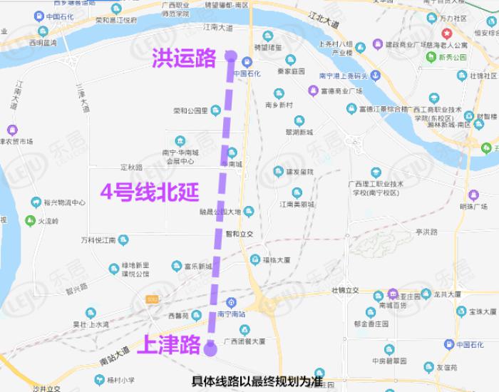 南宁新规划10条地铁线路图曝光那些潜力股再也藏不住了