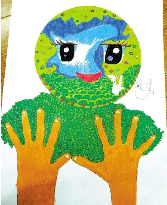 手指谣《保护地球》森林啊森林是小鸟的家,大海啊大海是小鱼的家,地球