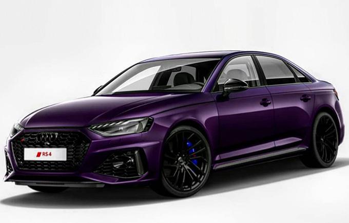 奥迪全新rs4三厢版曝光搭29t引擎造型更运动