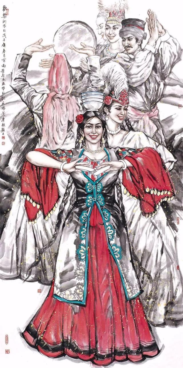 西域风情画家李毅