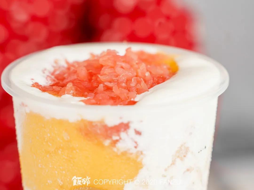 爆多juicy的莓莓芒芒甘露喜茶今夏第①喜