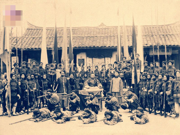 晚清士兵真实写照-搜狐大视野-搜狐新闻