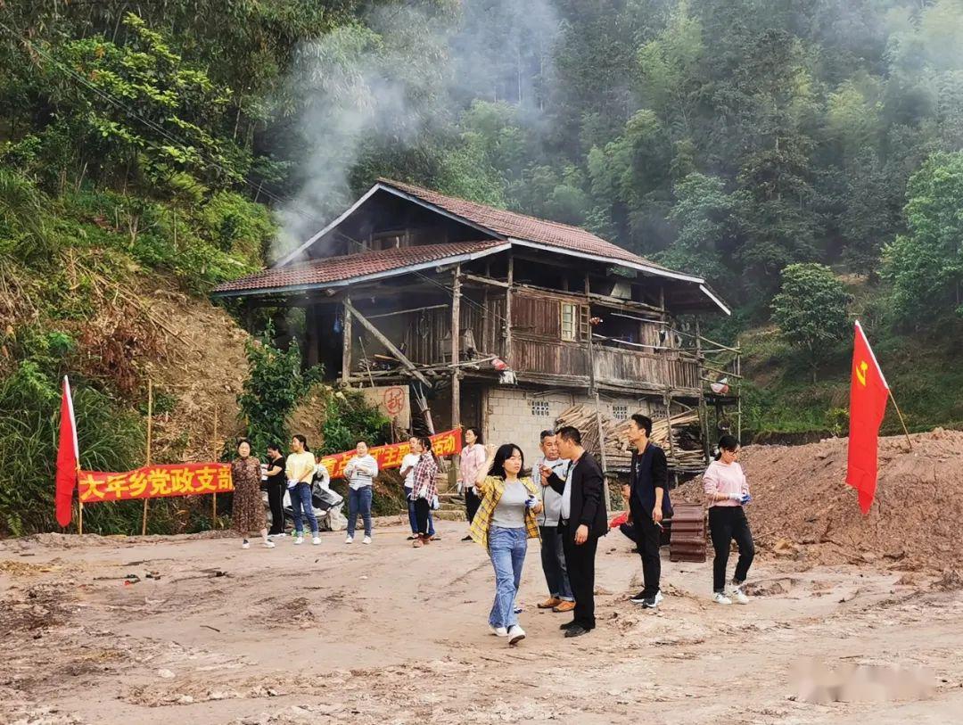 大年乡:党员活动助力重点项目建设