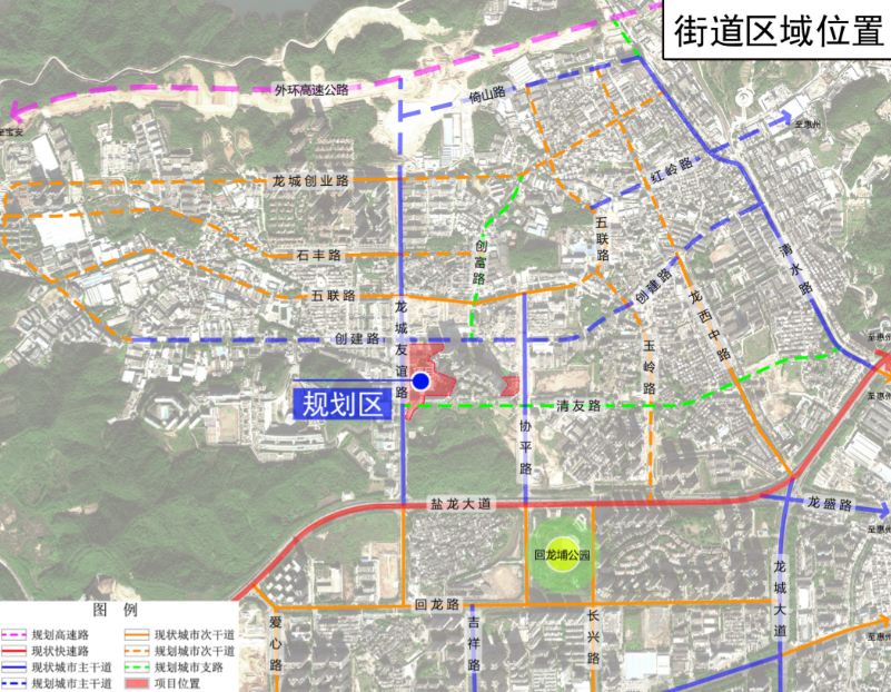 龙岗区上艺厂片区旧改公示将打造165万㎡综合体