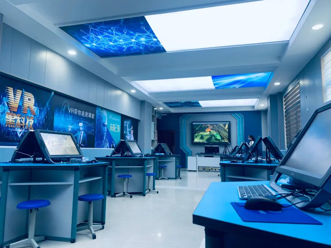 教育教学创新 也未艾与中卫第六小学共建vr智慧教室