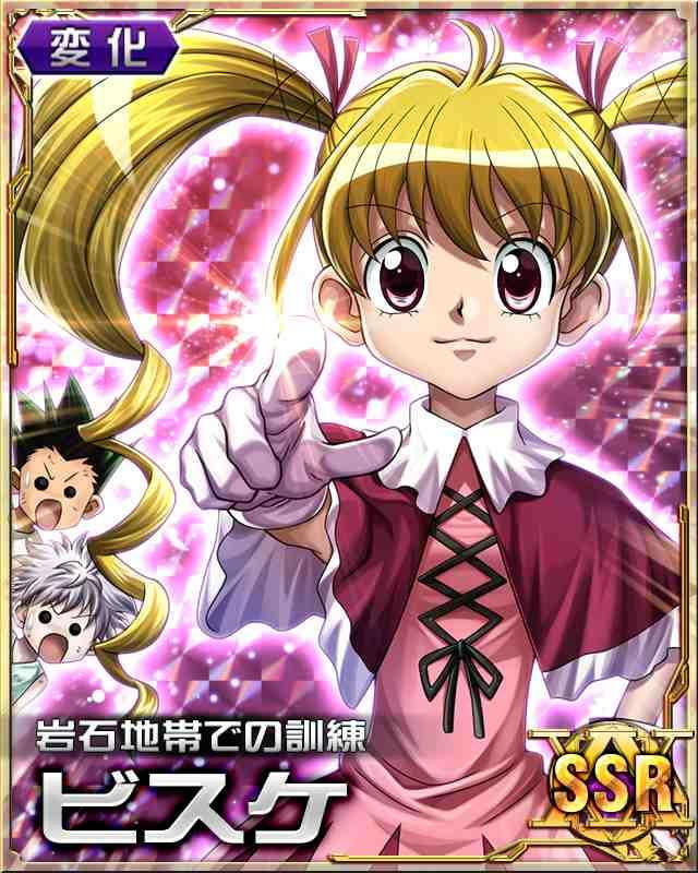 全职猎人卡片之——宝石猎人比司吉·酷露佳_样貌