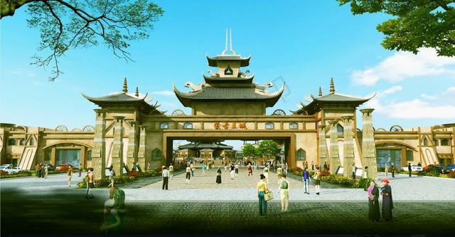 内蒙赤峰乌丹镇蒙古王城旅游区5月1日盛大开园