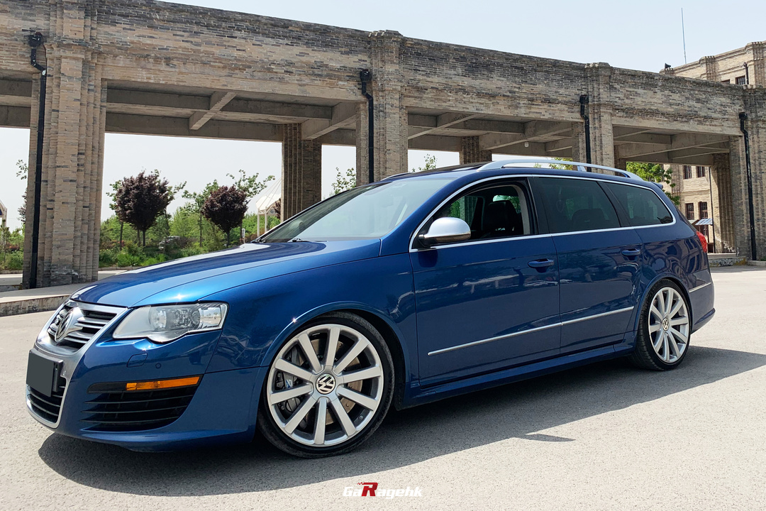 淋漓尽致,你是街道最耀眼的蓝!大众r36改装alcon rc6刹车套件