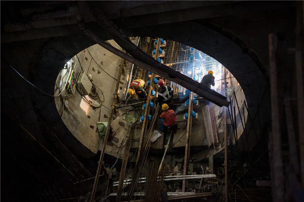 工业影像张天明长沙地铁工地纪实