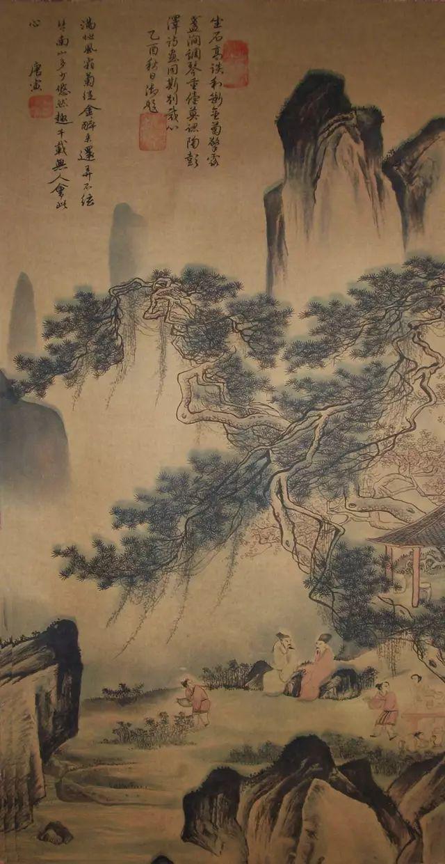 悲情才子唐伯虎的精品画作100幅