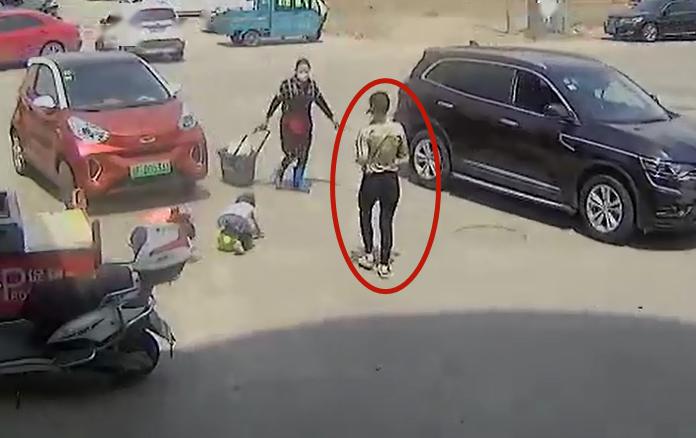 盲区害惨人通州发生危险一幕