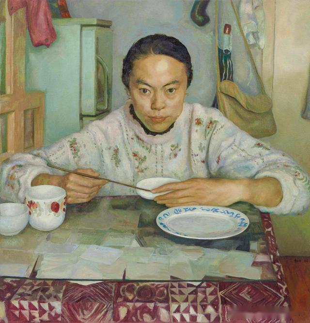 朝戈的艺术世界_油画