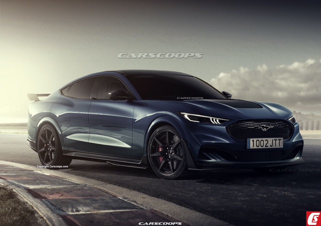 四门野马?福特全新四门纯电轿跑或命名为 mustang mach-s